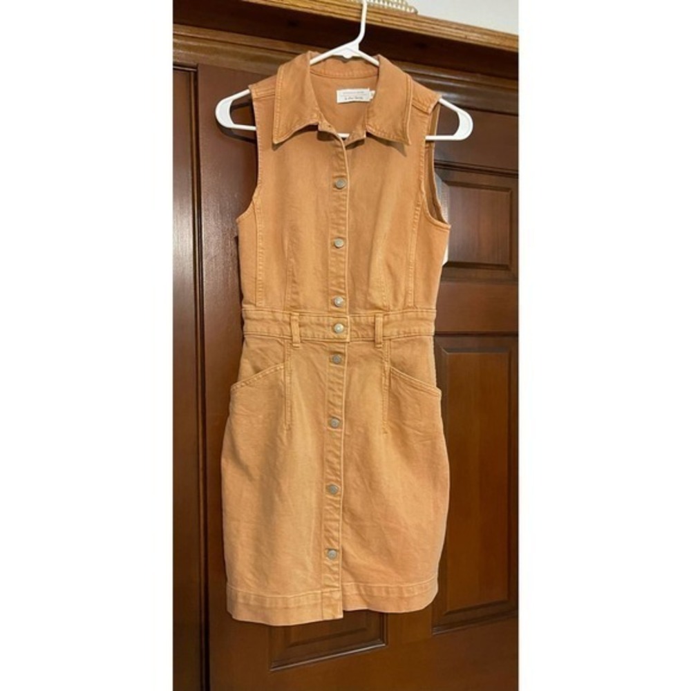 & Other stories denim button down dress size 4